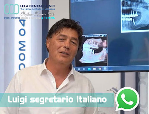 luigi-segreatario-Italiano-Lela-Dental-contatti