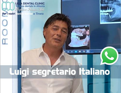 luigi-segreatario-Italiano-Lela-Dental-contatti